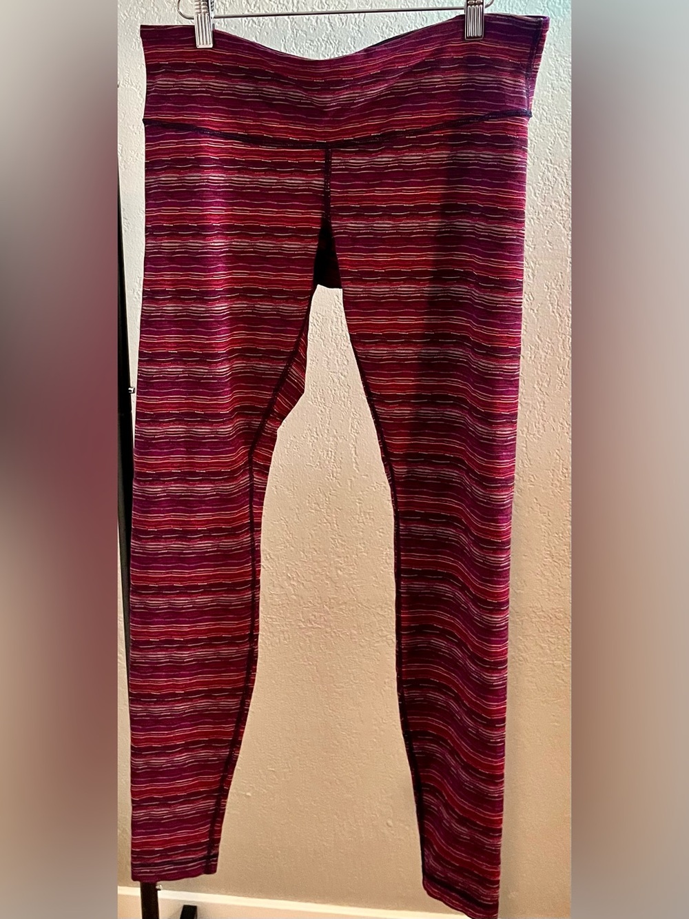 lululemon Multicolor Striped Leggings. Vintage.